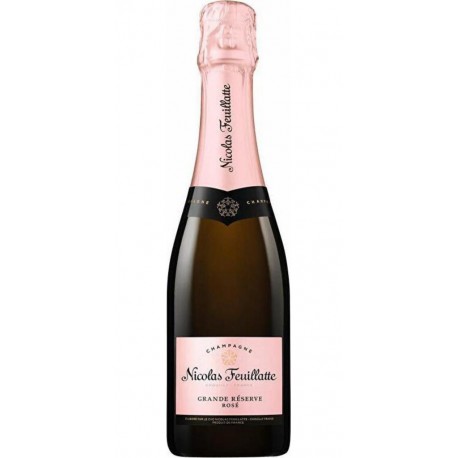 NICOLAS FEUILLATTE Champagne Grande réserve rosé 37.5cl
