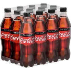 Coca-Cola Zero sans sucres 50cl (pack de 12)