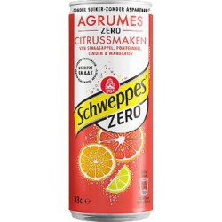 Schweppes AGRUM’ ZERO 33cl SLIM
