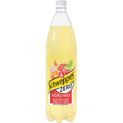 Soda Agrum'zéro Schweppes Bouteille 2x1,5L
