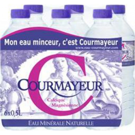 Eau Minérale Courmayeur 50cl (pack de 6)