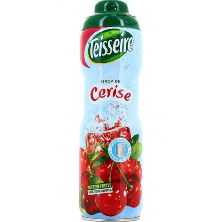 Teisseire Sirop Cerise 60cl (lot de 5)