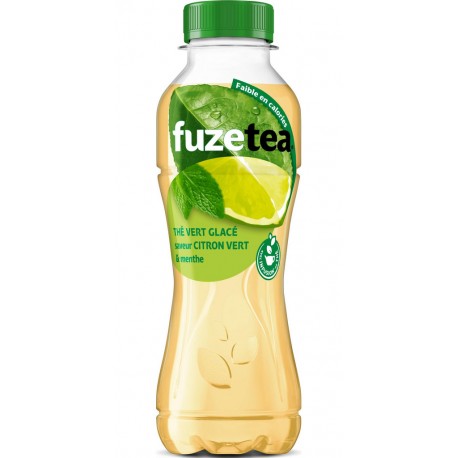 Fuze Tea Fuzetea MENTHE CITRON VERT 40cl