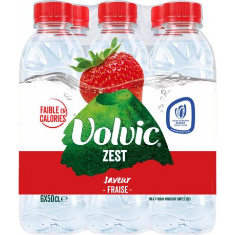 VOLVIC ZES VOLVIC ZEST FRAISE 6x50cl (pack de 6)