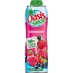 OASIS SIROP GRENADINE 75cl (lot de 2 bouteilles)