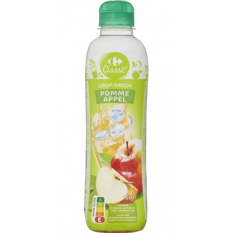CARREFOUR CLASSIC SIROP POMME 75cl