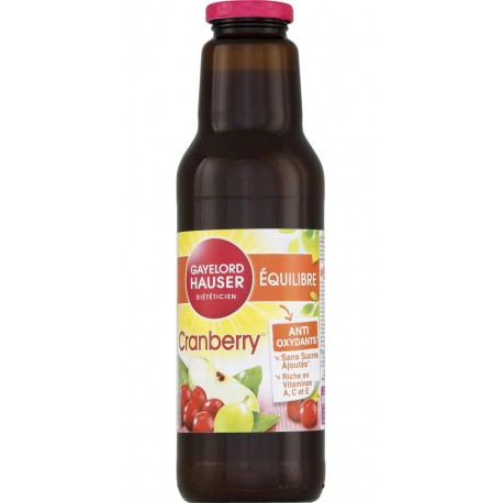 GAYELORD HAUSER Jus Cranberry 75cl