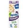 BJORG Boisson Végétale lait de Soja la brique de 1L