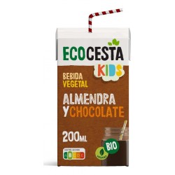 Ecocesta Mini Boisson Végétale d'Amande au Chocolat Bio 200ml
