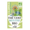 CLIPPER Thé thé vert menthe (la boîte de 20 sachets)