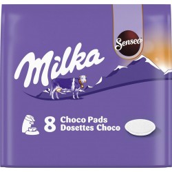SENSEO Café dosettes chocolat Milka 112g (8 dosettes)