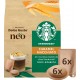 Starbucks NEO NESCAFE DOLCE GUSTO NEO Café dosettes Compatibles Dolce Gusto x6