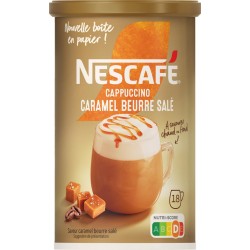 NESCAFE Cappuccino Caramel Beurre Salé 261g
