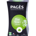 Pages Thé Vert Sencha Doux Bio 20 sachets (lot de 3)