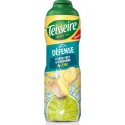 TEISSEIRE Sirop Défense Citron Vert Gingembre 60cL