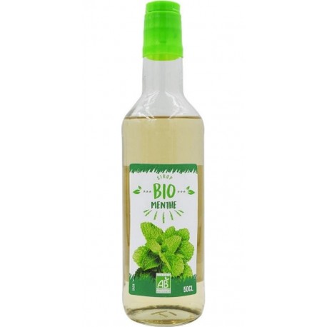AGIDRA Sirop De Menthe Bio France Bouteille 50cl