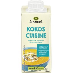 ALNATURA Aide Culinaire Noix de Coco Cuisine Bio 200mL