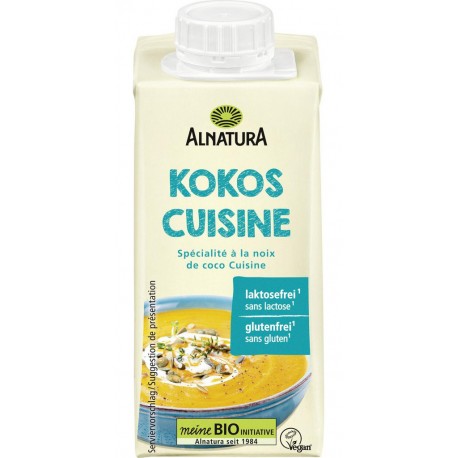 ALNATURA Aide Culinaire Noix de Coco Cuisine Bio 200mL