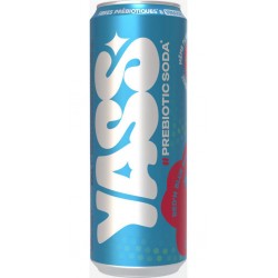 YASS Soda Saveur Fruits Rouges et Myrtille 33cL