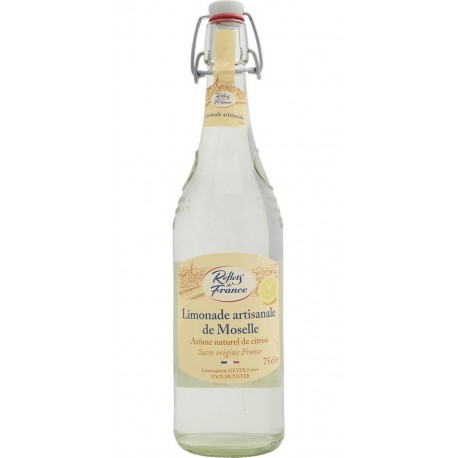 REFLETS DE FRANCE Limonade Artisanale De Moselle Arôme Naturel De Citron 75cl