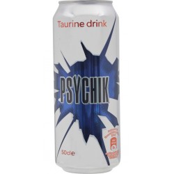 PSYCHIK Boisson Énergisante Taurine 50cL