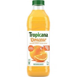 Tropicana Douceur Orange Sans Pulpe 1L (pack de 6)