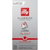 ILLY Café capsules espresso lungo classico compatibles Nespresso (10 capsules)