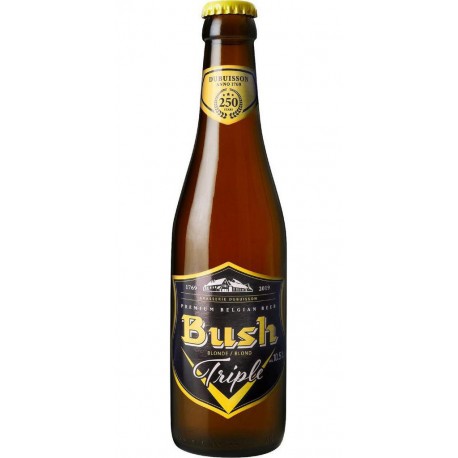 BUSH Bière blonde Belge 10,5% bouteille 33cl