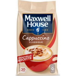 Maxwell House Café soluble cappuccino classique x20 235g
