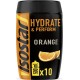 ISOSTAR Boisson Poudre energétique orange 400g 500ml