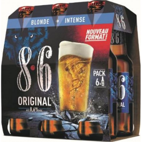 8.6 Bière Blonde Intense Original 8,% 8. 6 6L