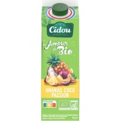 CIDOU Nectar Ananas Coco Passion Bio CIDOU