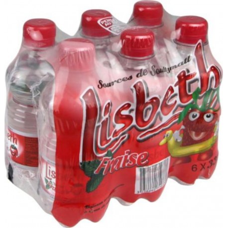 LISBETH Eau Plate Aromatisée Fraise LISBETH